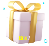 Receba seus bônus de boas-vindas no Brx7